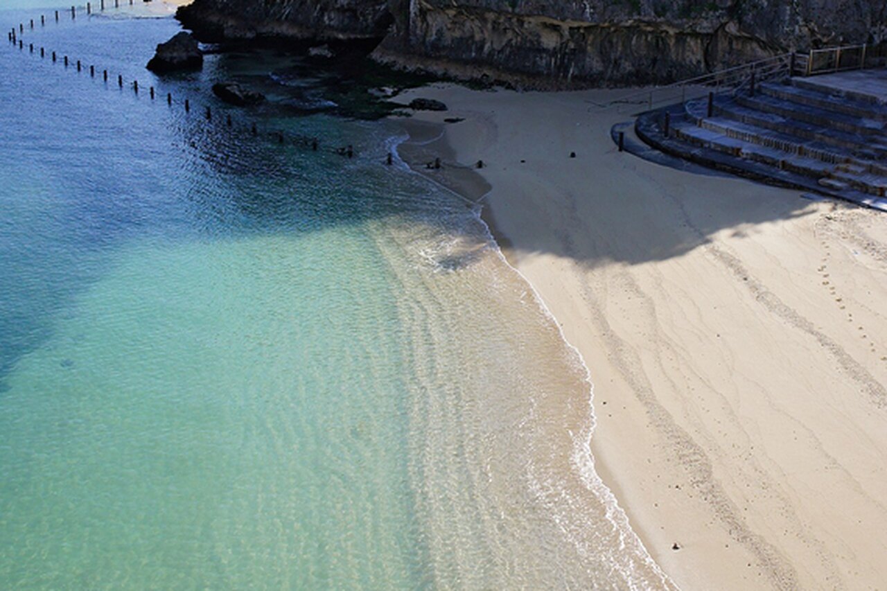 Okinawa beach safety naminoue