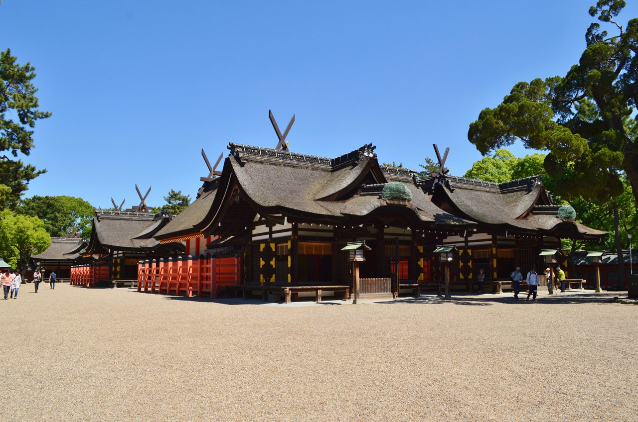 ศาลเจ้าซึมิโยชิ Sumiyoshi Taisha โอซาก้า