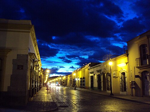 Oaxaca city center