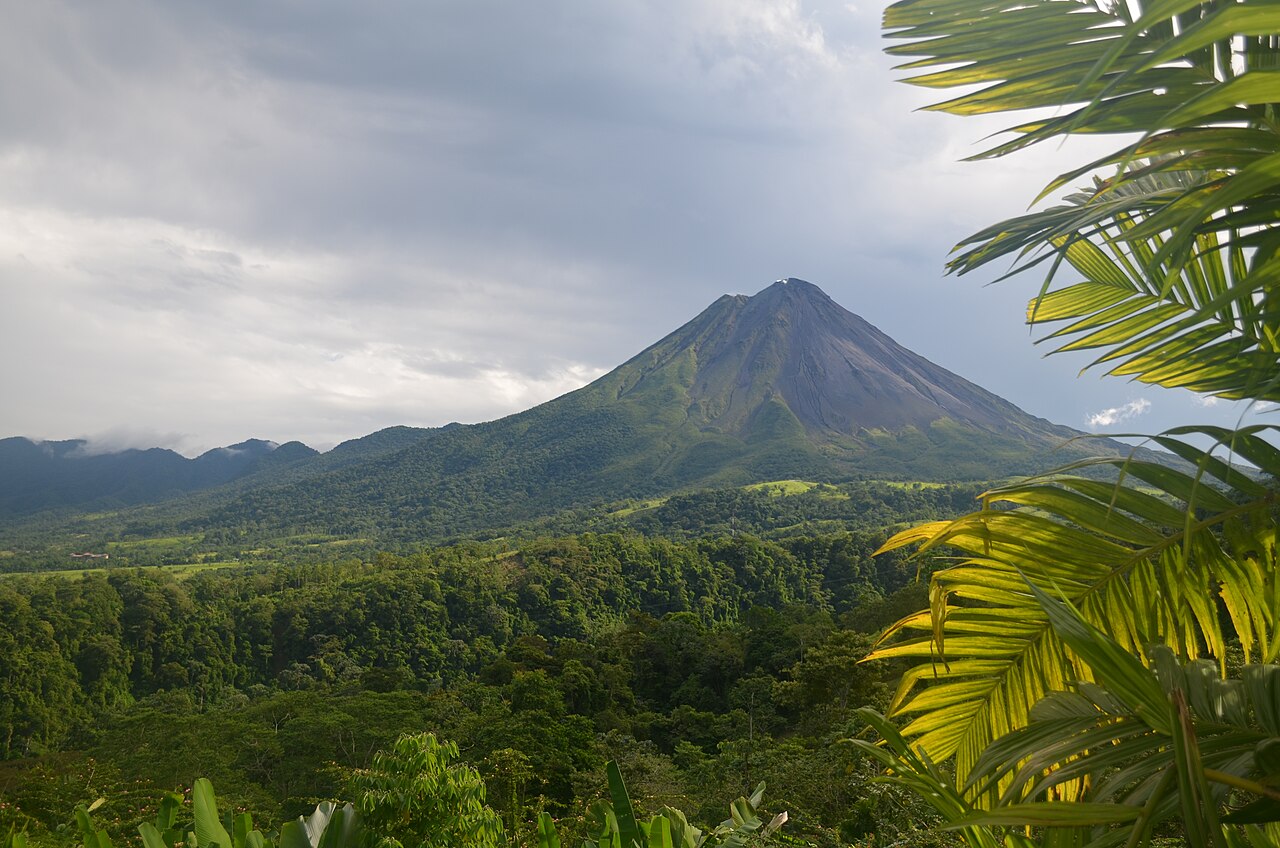Arenal Volcano and tropical rainforest, Costa Rica
