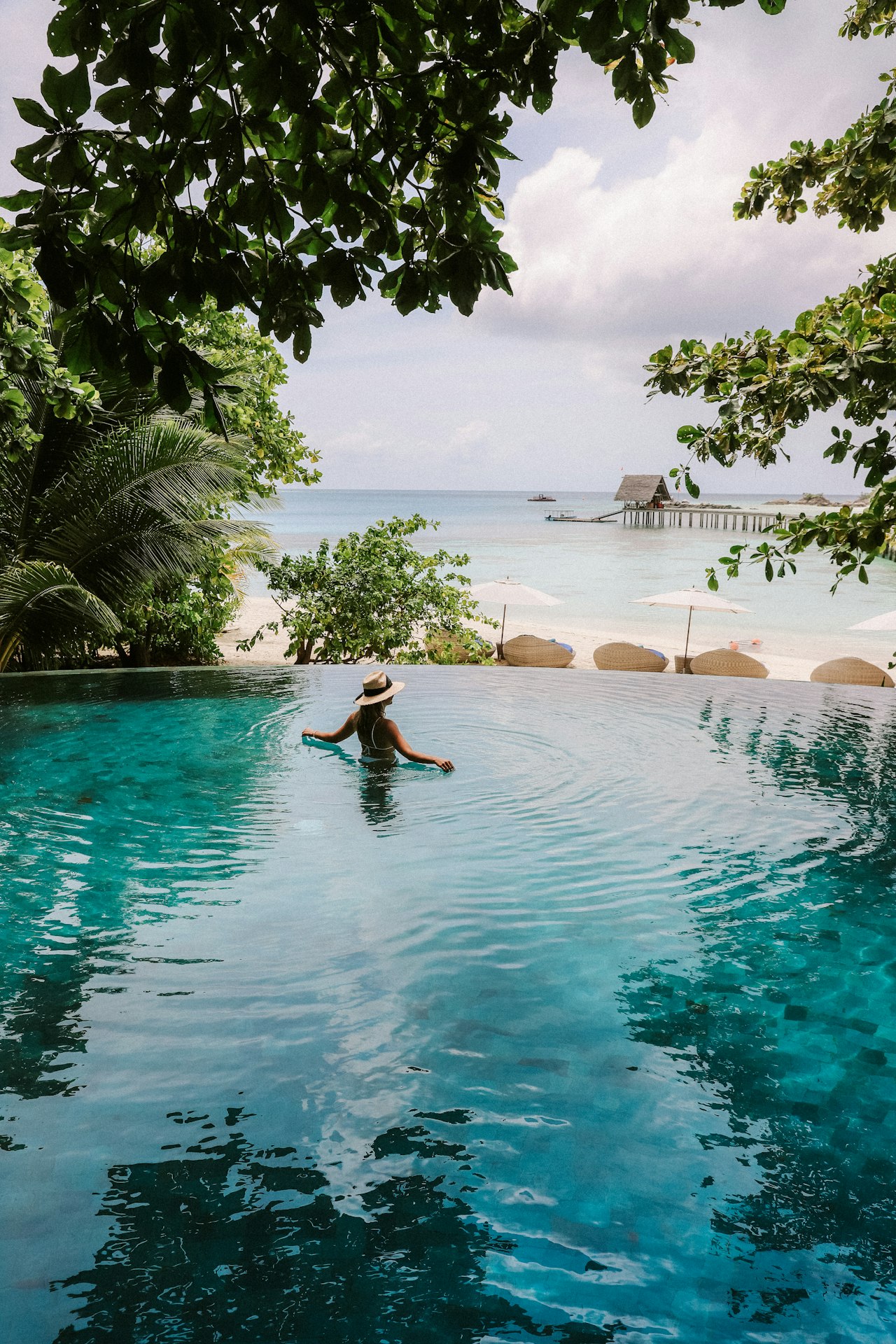 Lagoon resort, New Caledonia
