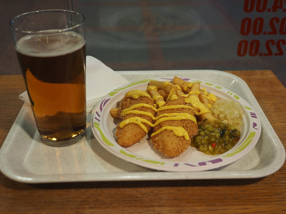 Crispy golden fried chicken served on a plate