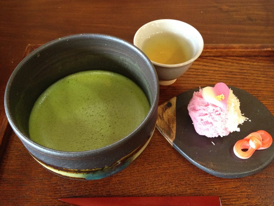 Wagashi ขนมมัตฉะ เกียวโต
