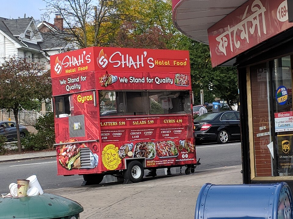 Halal Cart Platter — นิวยอร์ก