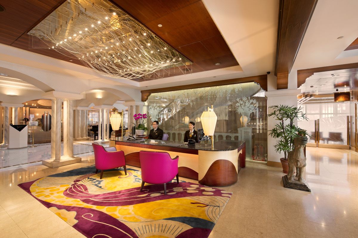 ภายในโรงแรม The Riviera Taipei