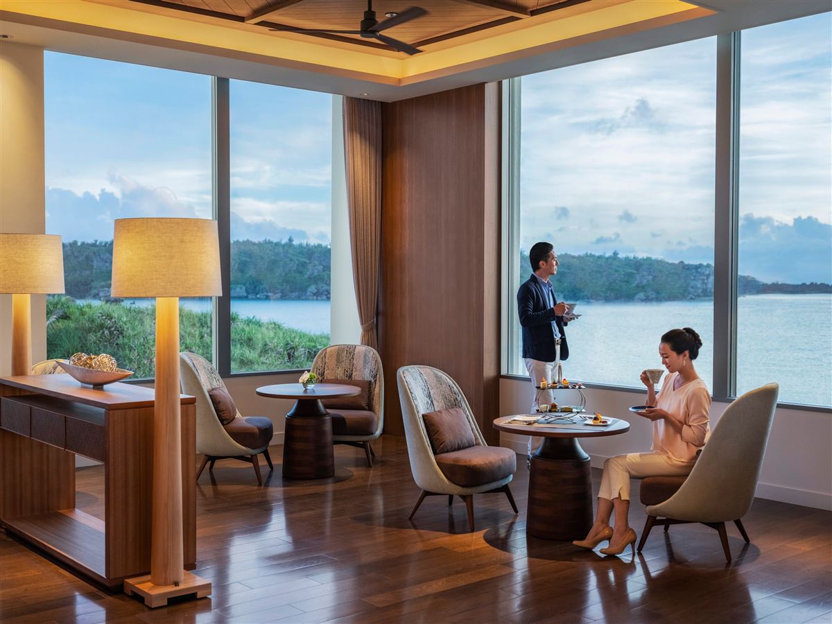 บรรยากาศ ANA Intercontinental Manza Beach Resort