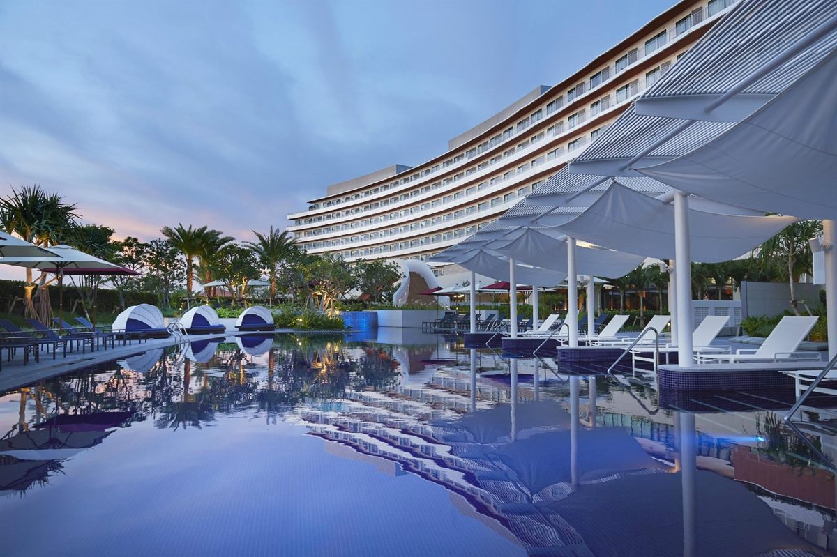 บรรยากาศ Hilton Okinawa Chatan Resort