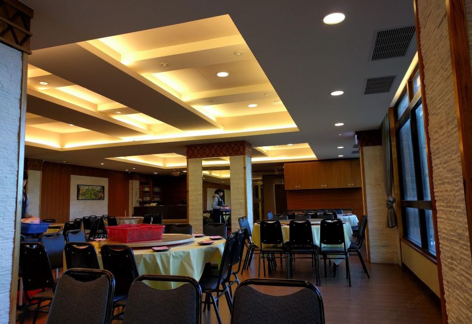 บรรยากาศภายนอก Alishan Gou Hotel ในอุทยานแห่งชาติ
