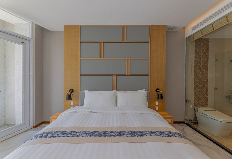 ห้องทาทามิสไตล์ญี่ปุ่น Apollo Resort Sun Moon Lake