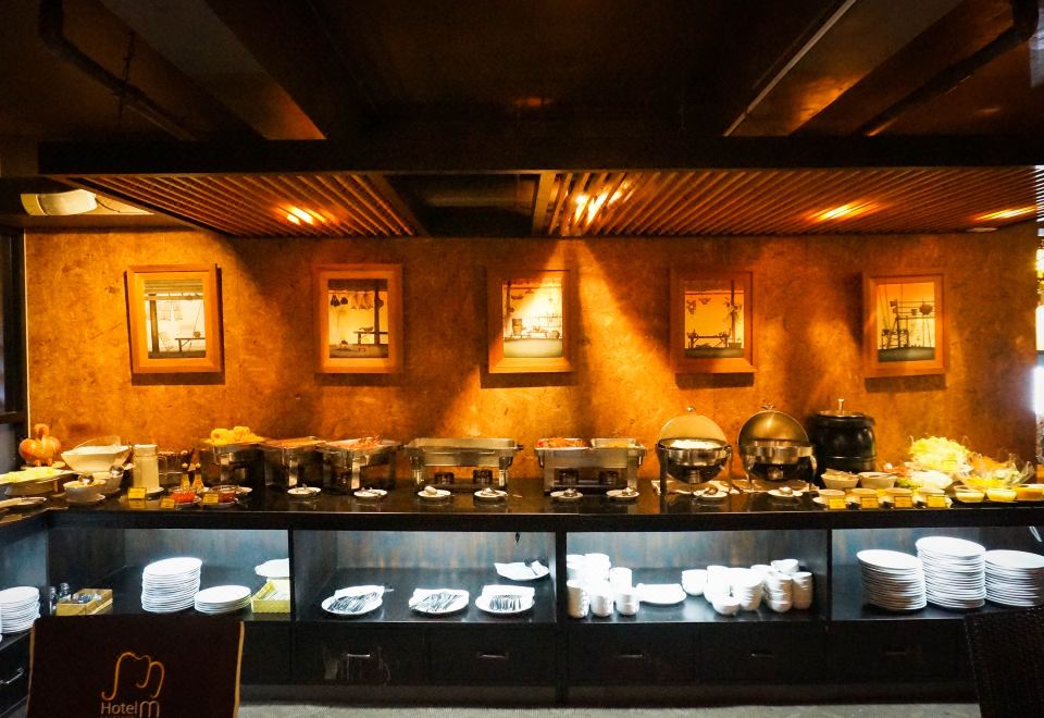Hotel M Chiang Mai breakfast buffet spread