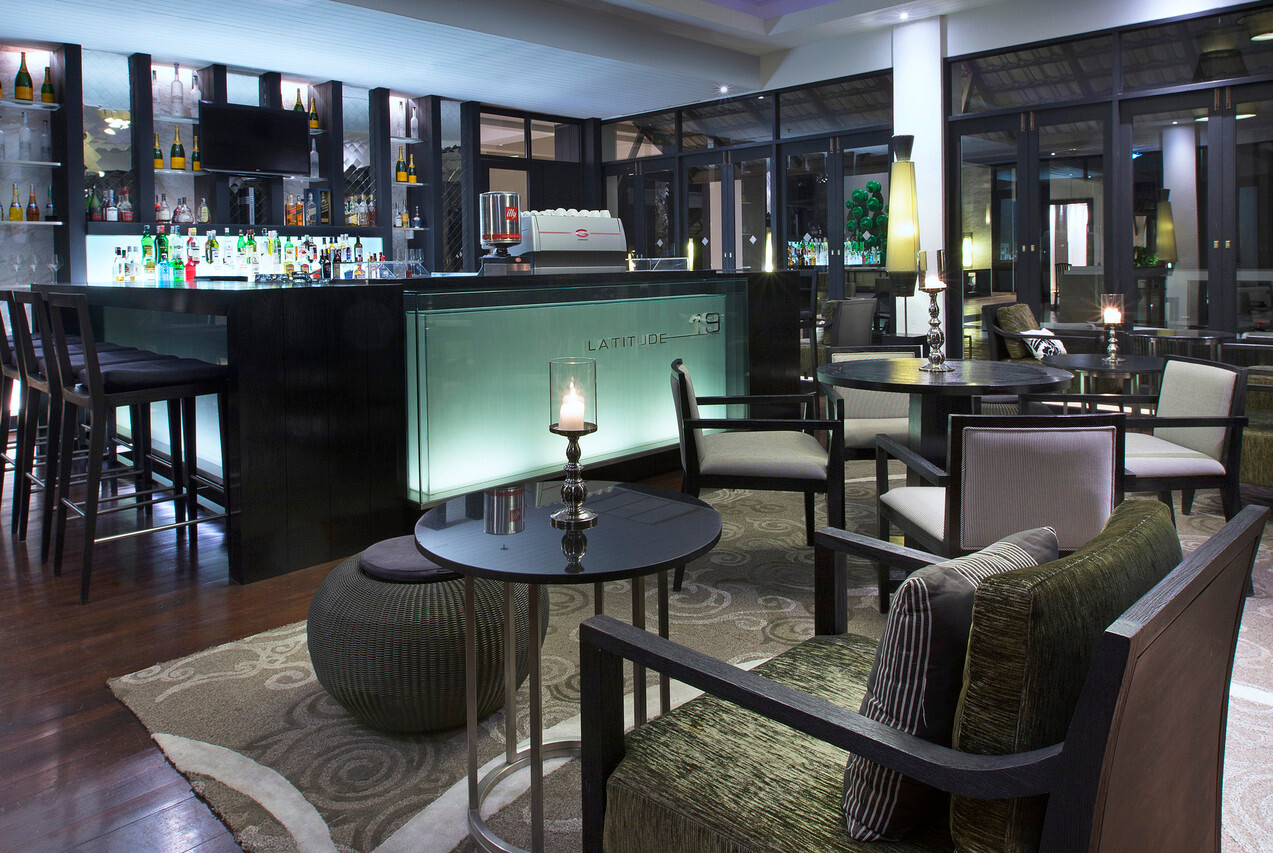 Latitude 19 lounge inside Le Méridien Chiang Rai Resort
