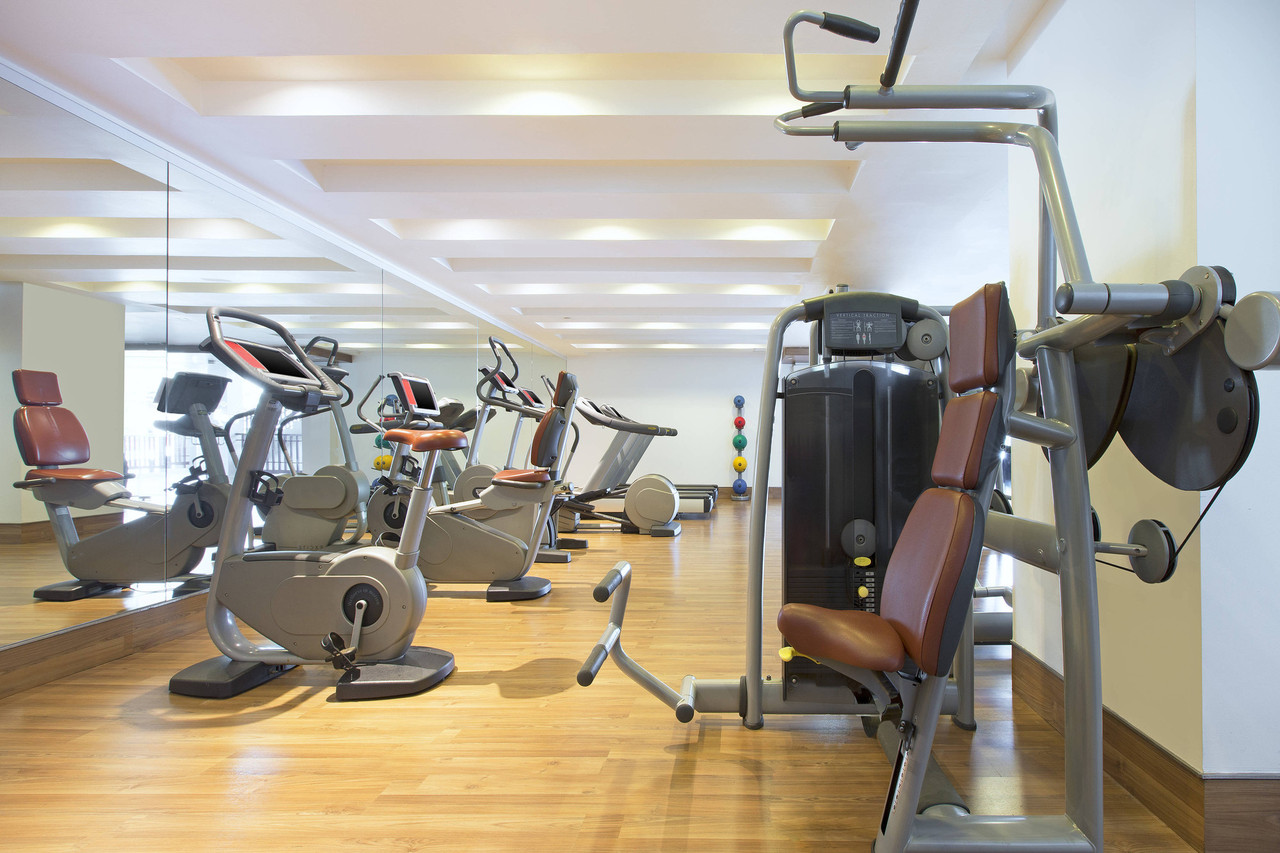 24-hour fitness centre at Le Méridien Chiang Rai