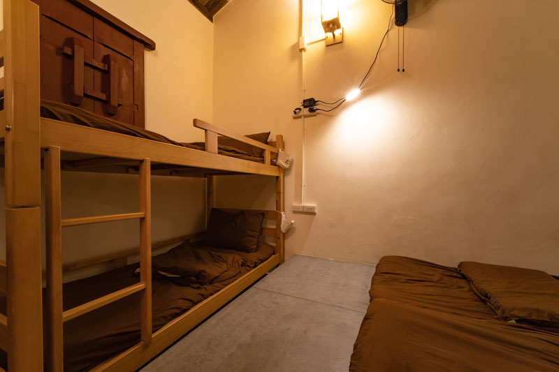 ห้องพักครอบครัวใน Beishan Old Western Style Hostel จินเหมิน