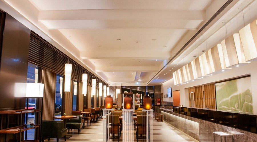 UNION HOUSE Lukang monochrome lobby — modern design meeting Lukang heritage