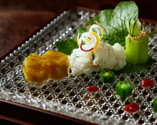 อาหารไคเซกิร้าน Azekura JW Marriott Hotel Nara