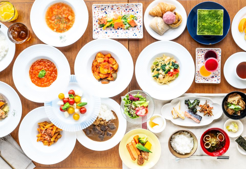 บุฟเฟ่ต์อาหารเช้า Mitsui Garden Hotel Sendai รวมเมนูญี่ปุ่นและตะวันตก