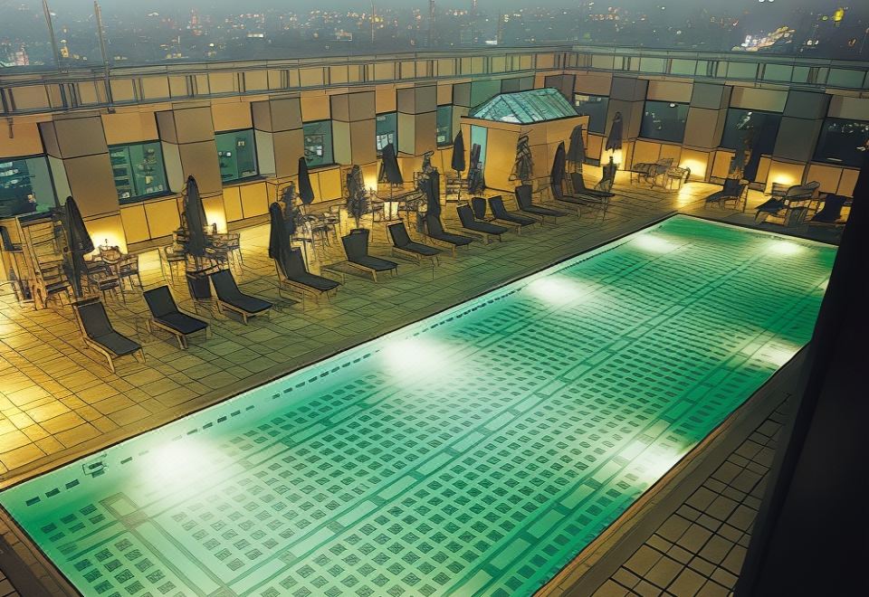 สระว่ายน้ำกลางแจ้ง The Splendor Taichung