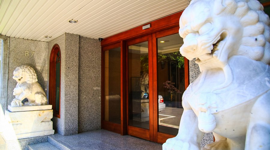 ทางเข้าอาคาร FTF Taipei Serviced Apartments