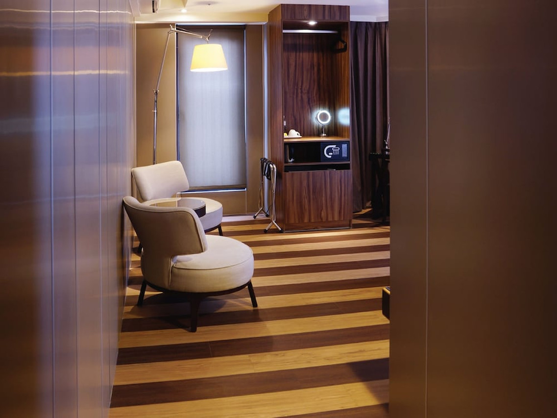 A relaxing corner inside the hotel