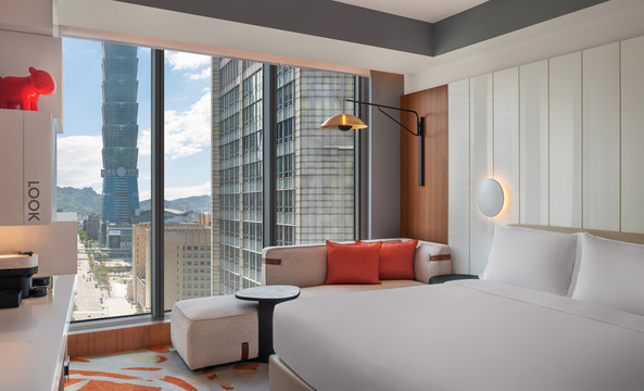 ห้องพักสไตล์ Spectacular Room วิว Taipei 101