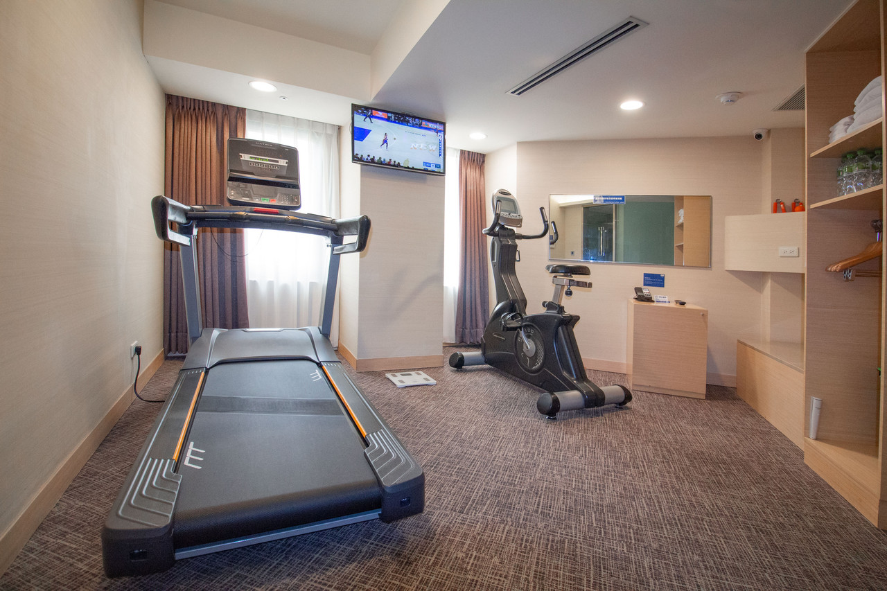 ห้องพักมาตรฐานของ Holiday Inn Express Taoyuan